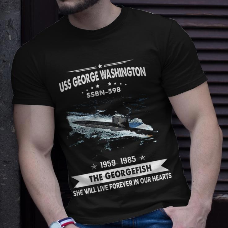 Uss George Washington Ssbn Unisex T-Shirt Gifts for Him