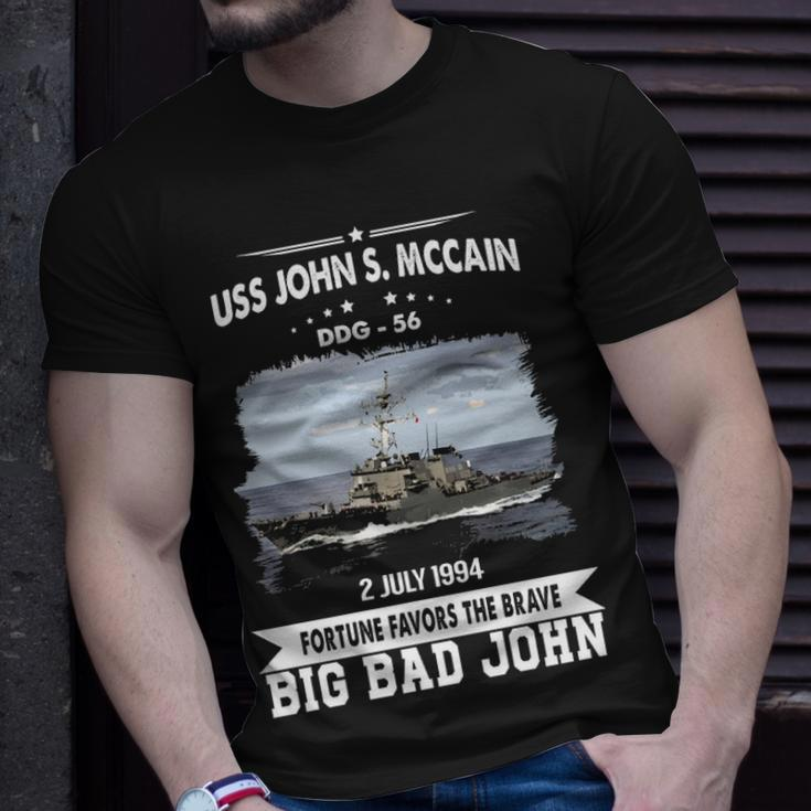 Uss John S Mccain Unisex T-Shirt Gifts for Him
