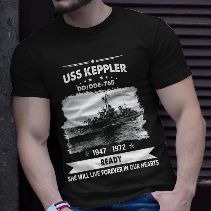 Uss Keppler Dd 765 Dde Unisex T-Shirt Gifts for Him