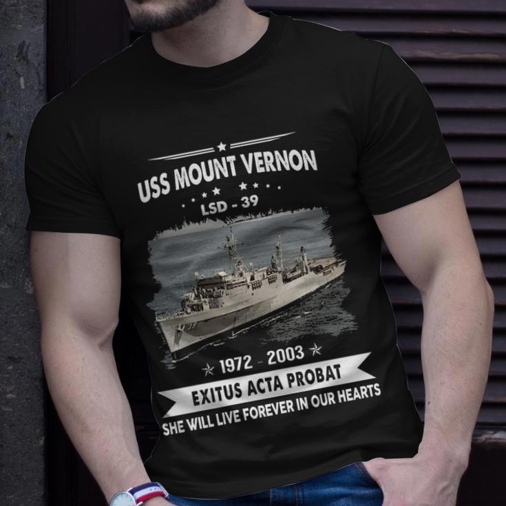 Uss Mount Vernon Lsd Unisex T-Shirt Gifts for Him