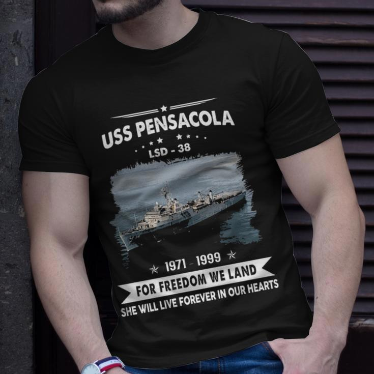 Uss Pensacola Lsd V2 Unisex T-Shirt Gifts for Him