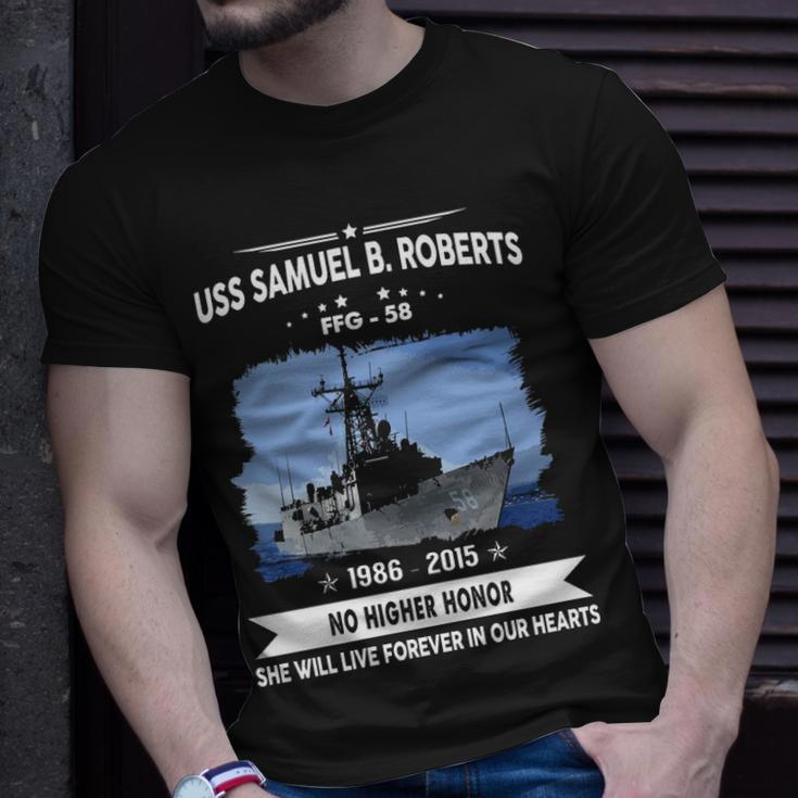 Uss Samuel B Roberts Ffg V3 Unisex T-Shirt Gifts for Him