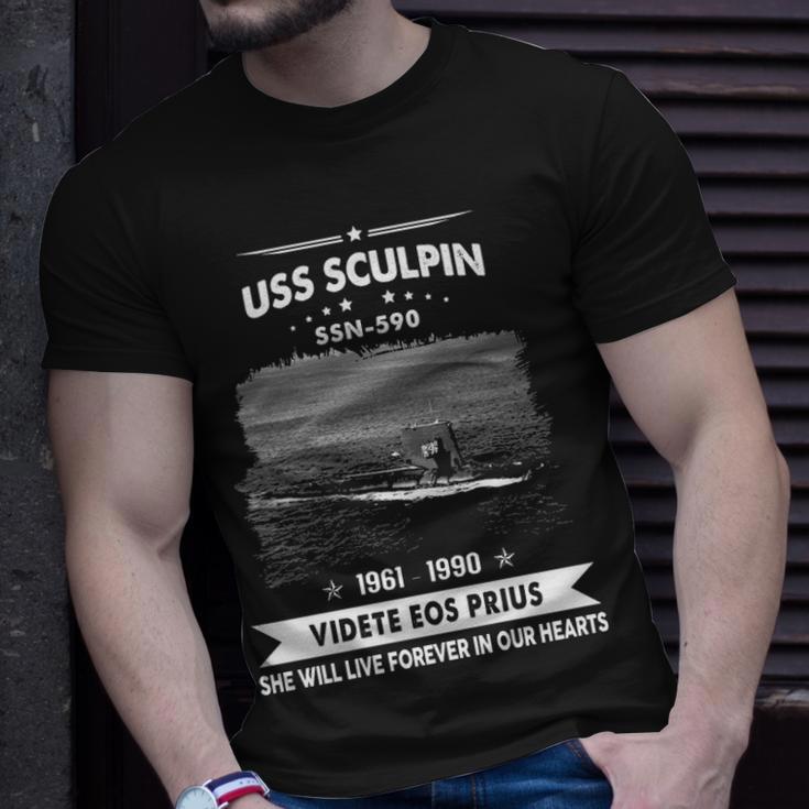 Uss Sculpin Ssn Unisex T-Shirt Gifts for Him