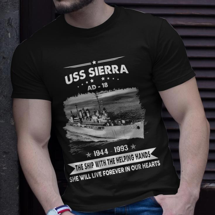 Uss Sierra Ad V2 Unisex T-Shirt Gifts for Him