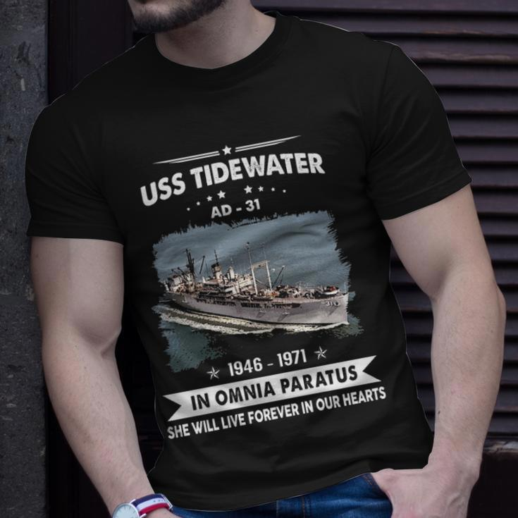 Uss Tidewater Ad Unisex T-Shirt Gifts for Him