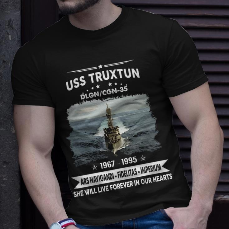 Uss Truxtun Cgn 35 Dlgn Unisex T-Shirt Gifts for Him