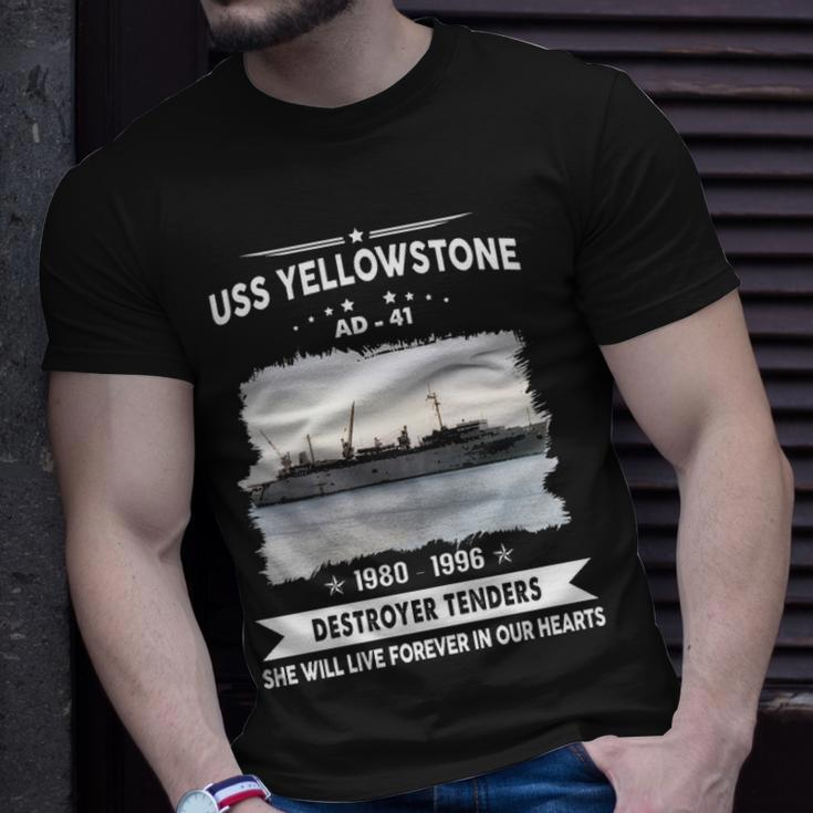 Uss Yellowstone Ad Unisex T-Shirt Gifts for Him