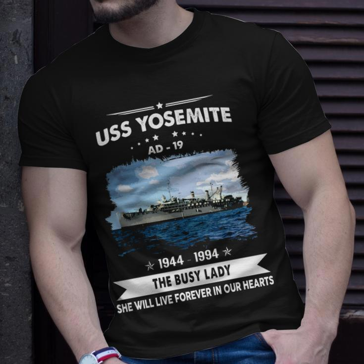 Uss Yosemite Ad Unisex T-Shirt Gifts for Him