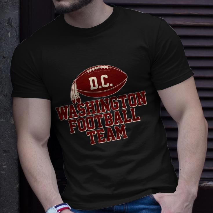 Vintage Distressed Washington Dc Football Team Tshirt Unisex T-Shirt Gifts for Him