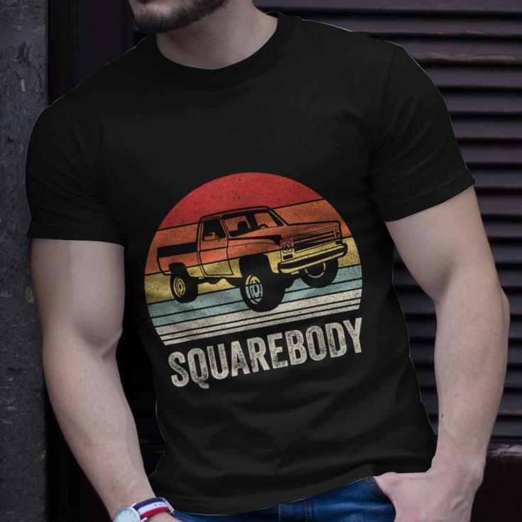 Vintage Retro Classic Square Body Squarebody Truck Tshirt Unisex T-Shirt Gifts for Him