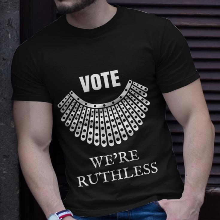 Vote Were Ruthless Feminist Womens Rights Unisex T-Shirt Gifts for Him