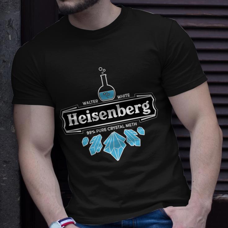 Walter White Heisenberg Beer Chemist Unisex T-Shirt Gifts for Him