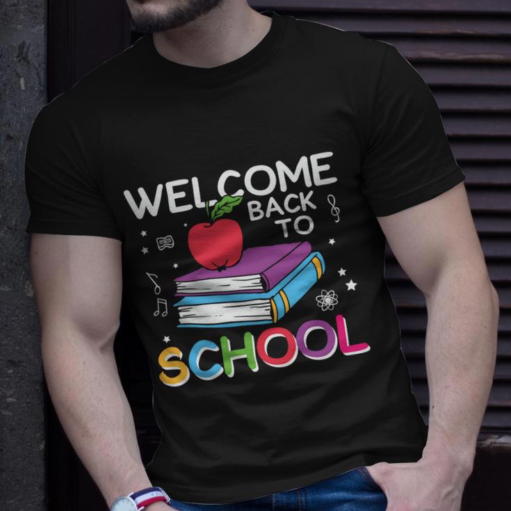 Welcome Back To School 1St Day 100 Days Of School Unisex T-Shirt Gifts for Him