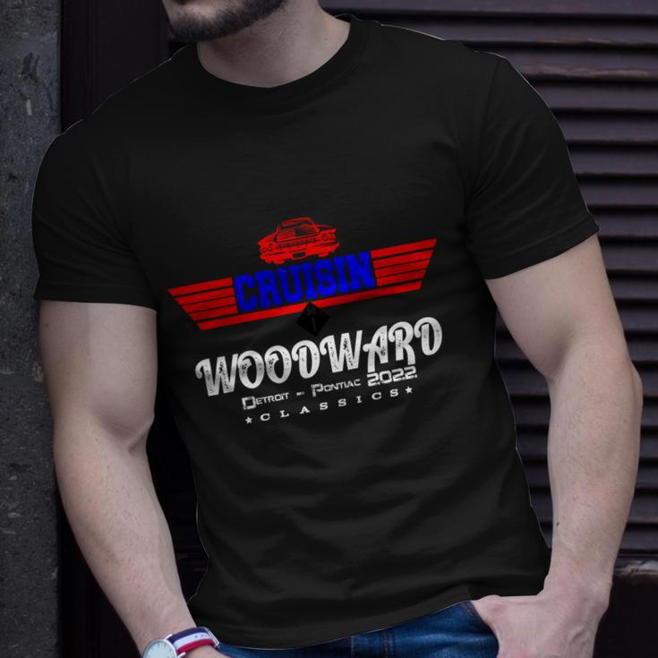 Woodward Cruise Flight Retro 2022 Car Cruise T-Shirt Gifts for Him