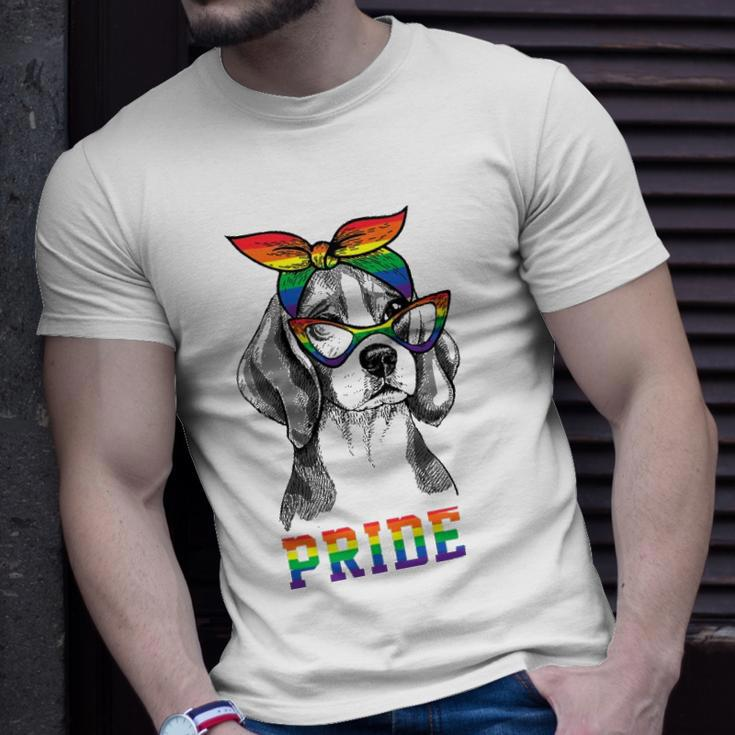 Cute Dog Lover Puppy Owner Beagle Mom Dad Gay Lesbian Lgbt Unisex T-Shirt Gifts for Him