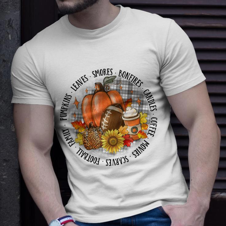Cute Halloween Autumn Season Vibes For Autumn Lovers T-shirt Gifts for Him
