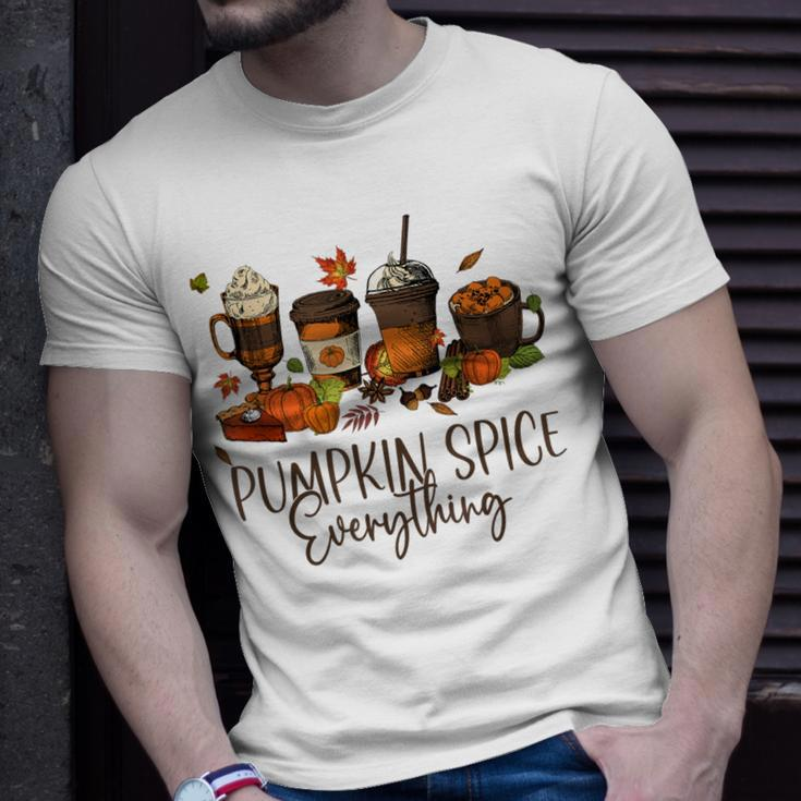 Halloween Pumpkin Spice Everything Thanksgiving V2 T-shirt Gifts for Him