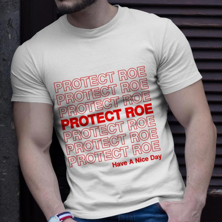 Protect Roe V Wade Pro Choice Feminist Reproductive Rights Design Tshirt Unisex T-Shirt Gifts for Him