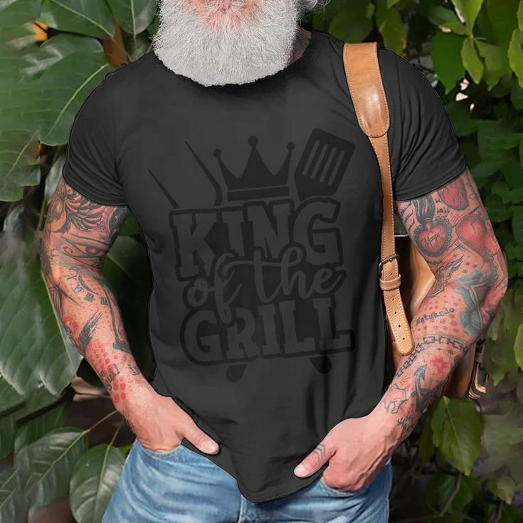 King Grill  Grilling Gift Barbecue Fathers Day Dad Bbq   V2 Unisex T-Shirt
