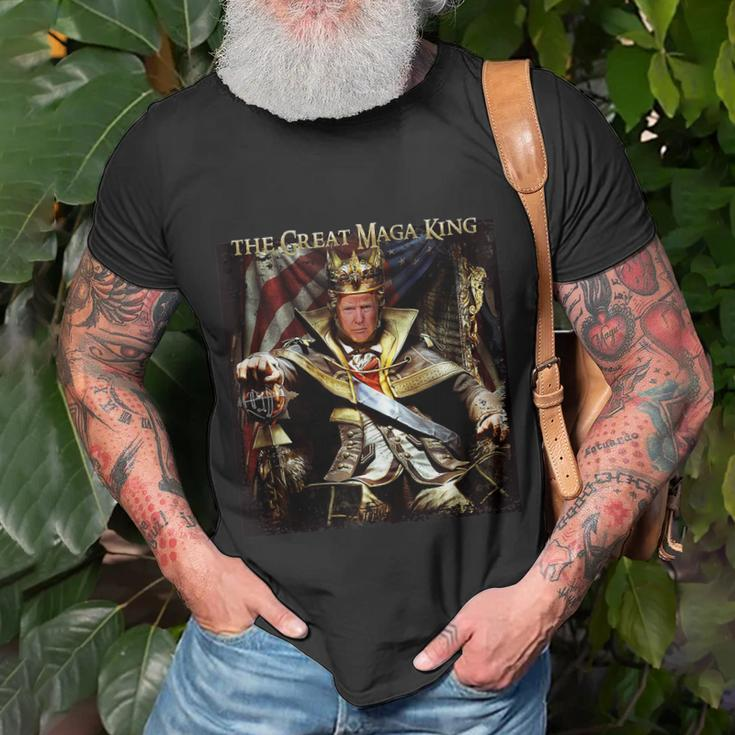 Anti Joe Biden Ultra Maga The Return Of The Great Maga King T-Shirt Gifts for Old Men
