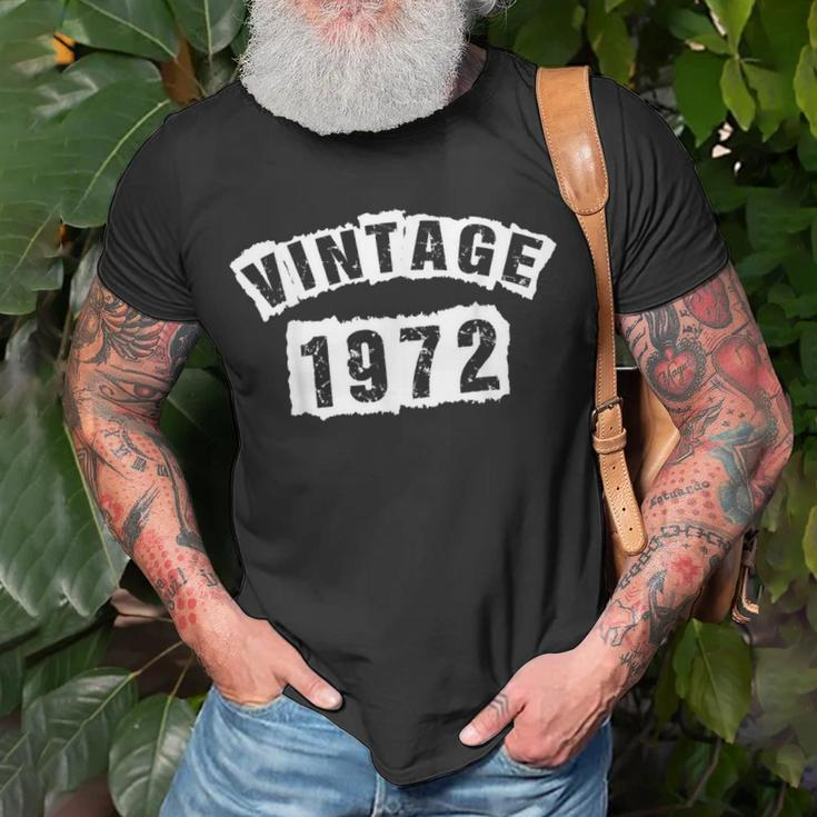 Born In 1972 50 Years Old Made In 1972 50Th Birthday Unisex T-Shirt Gifts for Old Men