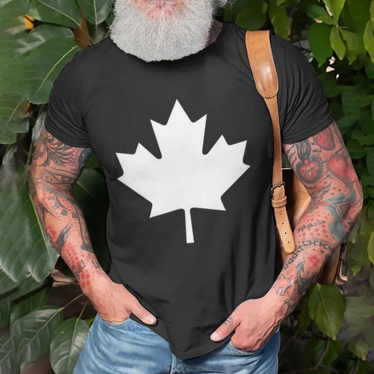 Canadian Flag Women Men Kids Maple Leaf Canada Day Unisex T-Shirt Gifts for Old Men
