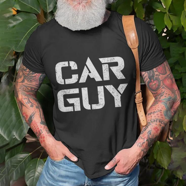 Car Guy Distressed T-shirt Gifts for Old Men