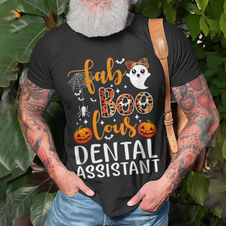 Faboolous Dental Assistant Funny Dental Assistant Halloween Unisex T-Shirt Gifts for Old Men