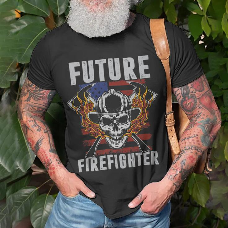Firefighter Future Firefighter Profession Unisex T-Shirt Gifts for Old Men