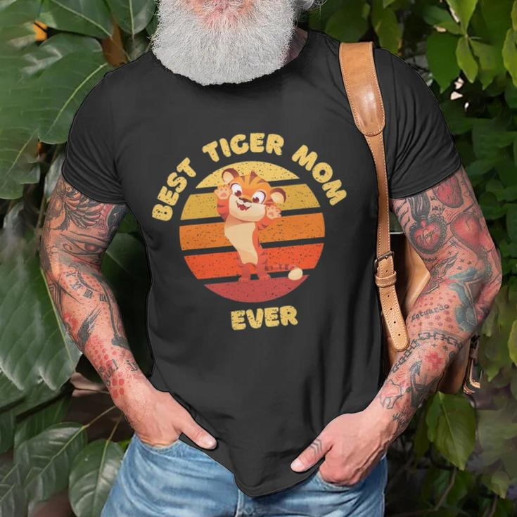 Funny Best Tiger Mom Ever Unisex T-Shirt Gifts for Old Men