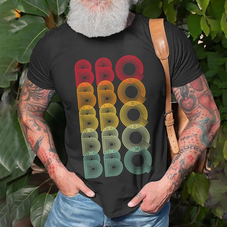 Funny Meat Smoking Bbq Grill Lover Pit Master Smoke Meat V2 Unisex T-Shirt Gifts for Old Men