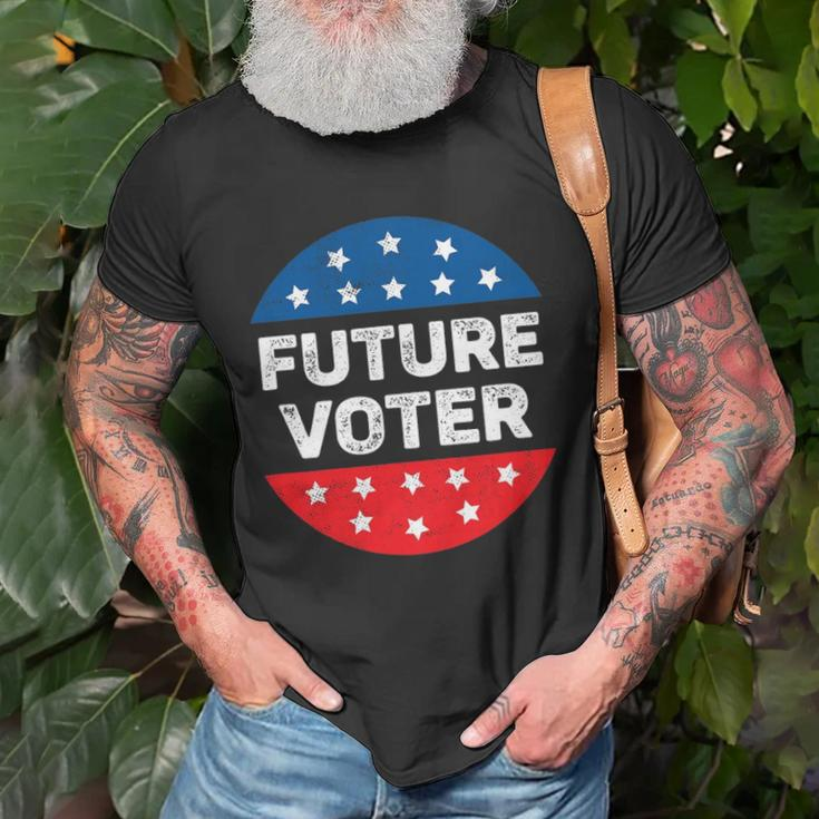 Future Voter Kids Teens Vintage 2022 Election Vote Unisex T-Shirt Gifts for Old Men