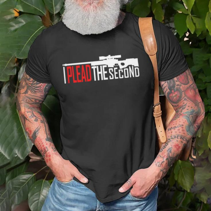 I Plead The Second 2Nd Amendment Republican Gun Rights Unisex T-Shirt Gifts for Old Men