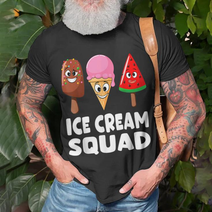 Ice Cream Squad Ice Cream Day Summer Party Family Kids Boys Unisex T-Shirt Gifts for Old Men