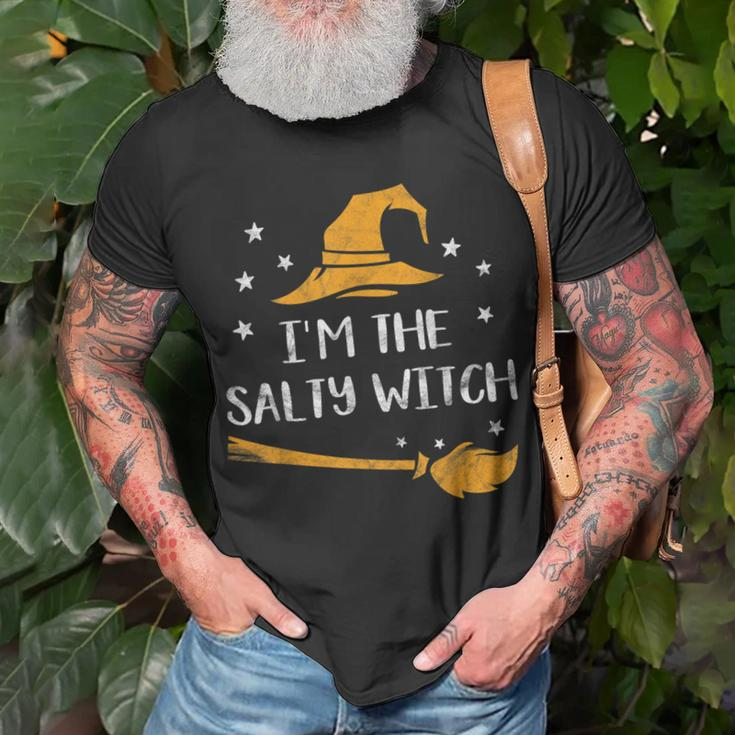 Im The Salty Witch Halloween Gift Matching Group Costume Unisex T-Shirt Gifts for Old Men