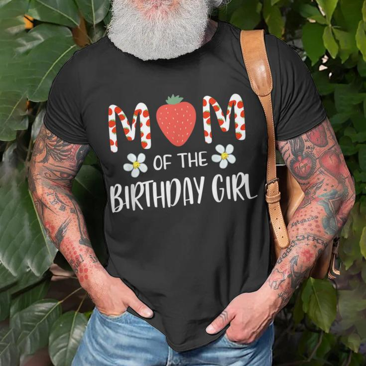 Mom Of The Birthday Girl First Birthday Berry Themed Party Unisex T-Shirt Gifts for Old Men