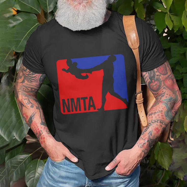 National Midget Tossing Association Funny Unisex T-Shirt Gifts for Old Men