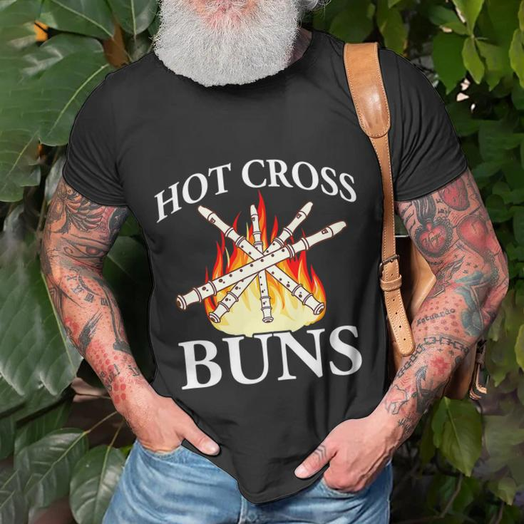 Nice Hot Cross Buns T-Shirt Gifts for Old Men