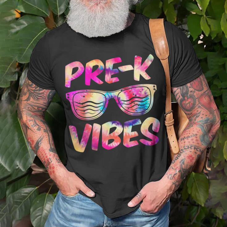 Pre-K Vibes First Day Of Preschool Kids Back To School Unisex T-Shirt Gifts for Old Men