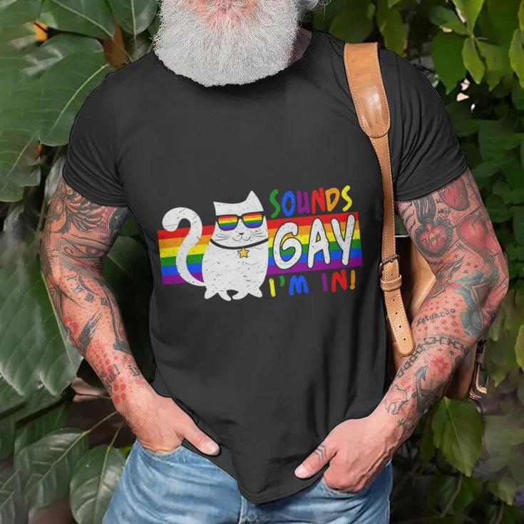Gay Pride Cat Gifts, Sounds Gay I'm In Shirts