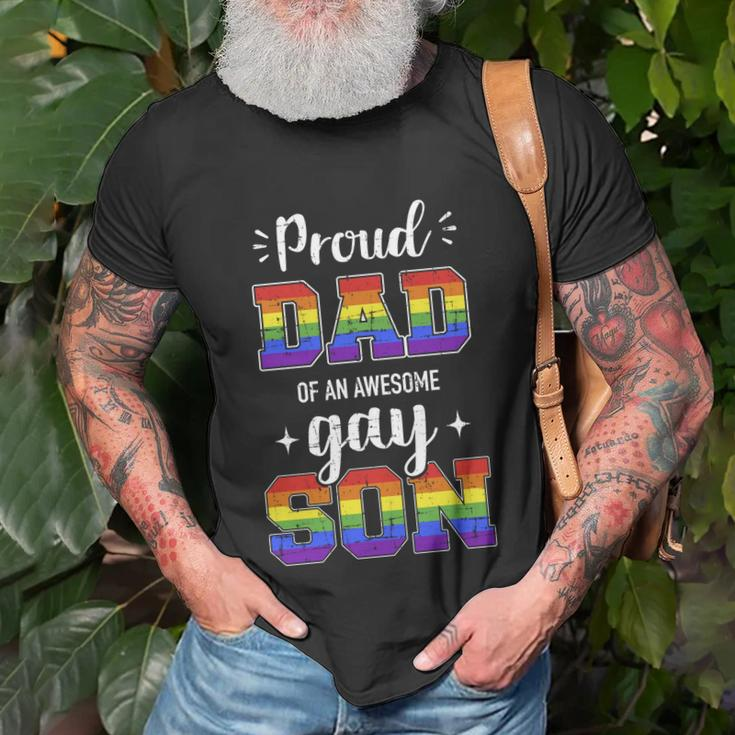 Gay Pride Dad Gifts, I Am A Proud Dad Of Shirts