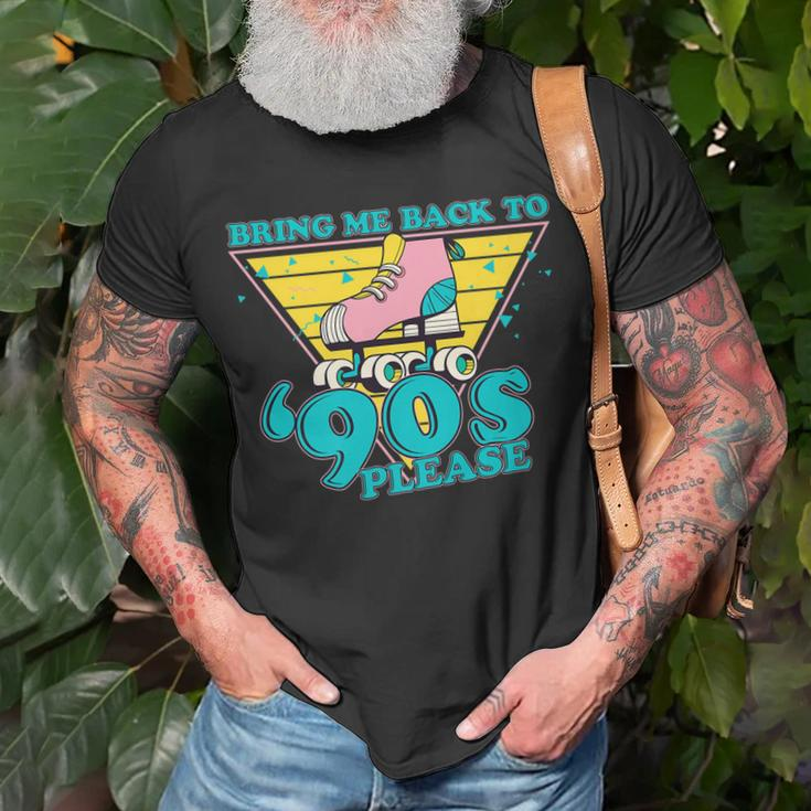 Retro Bring Me Back To The 90S Quad Skating For Skate Lover T-shirt Gifts for Old Men