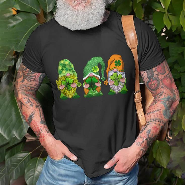 St Patricks Day St Patricks Day Gnome Irish Gnome T-shirt Gifts for Old Men