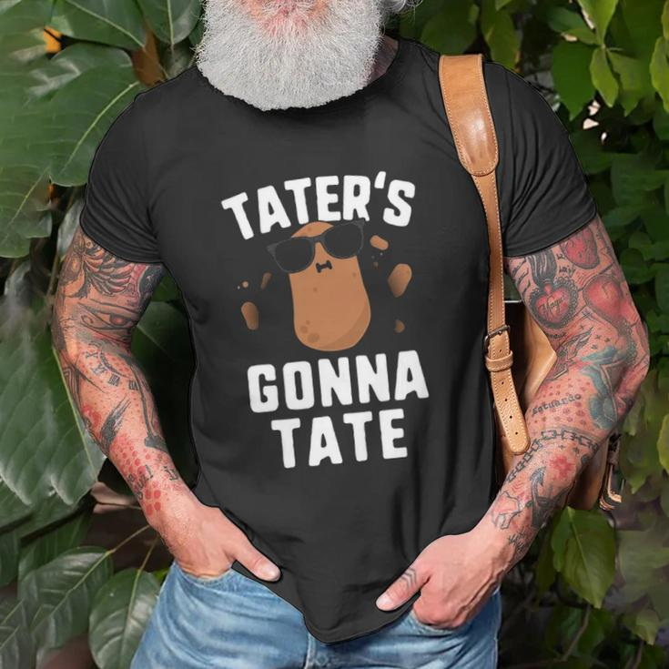 Tater&8217S Gonna Tate Kids Haters Gonna Hate Funny Potato Unisex T-Shirt Gifts for Old Men
