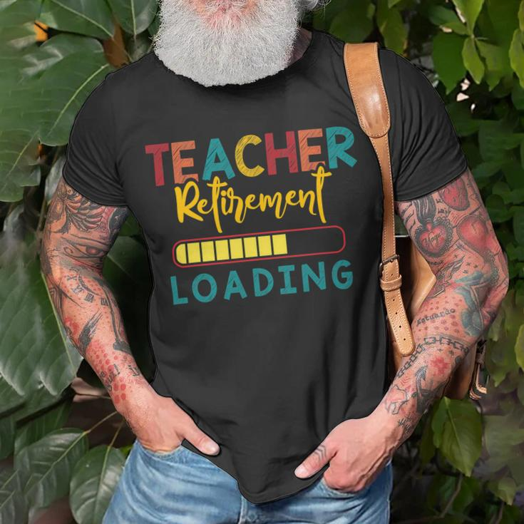 Teacher Retirement Loading - Funny Vintage Retired Teacher Unisex T-Shirt Gifts for Old Men