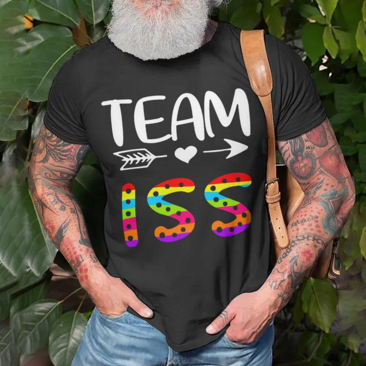 Team Iss - Iss Teacher Back To School Unisex T-Shirt Gifts for Old Men