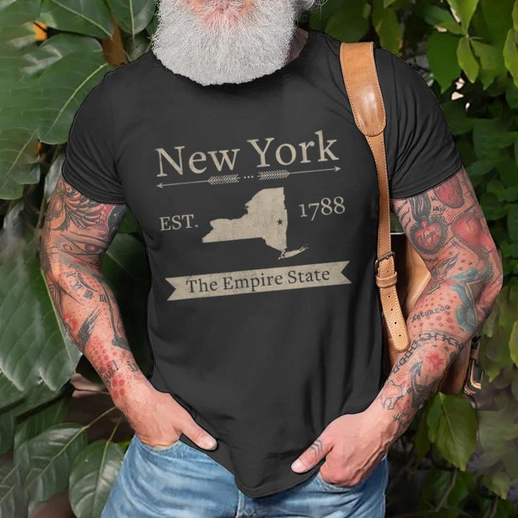 The Empire State &8211 New York Home State Unisex T-Shirt Gifts for Old Men
