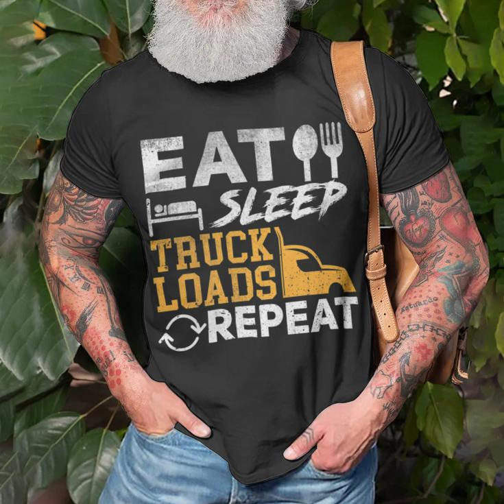 Trucker Trucker Accessories For Truck Driver Diesel Lover Trucker_ Unisex T-Shirt Gifts for Old Men