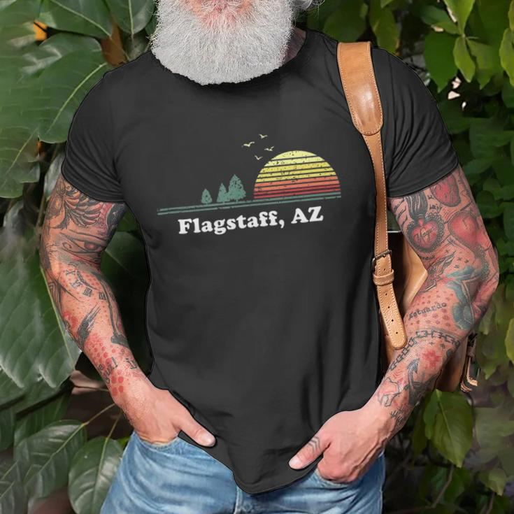 Vintage Flagstaff Arkansas Home Souvenir Print Unisex T-Shirt Gifts for Old Men