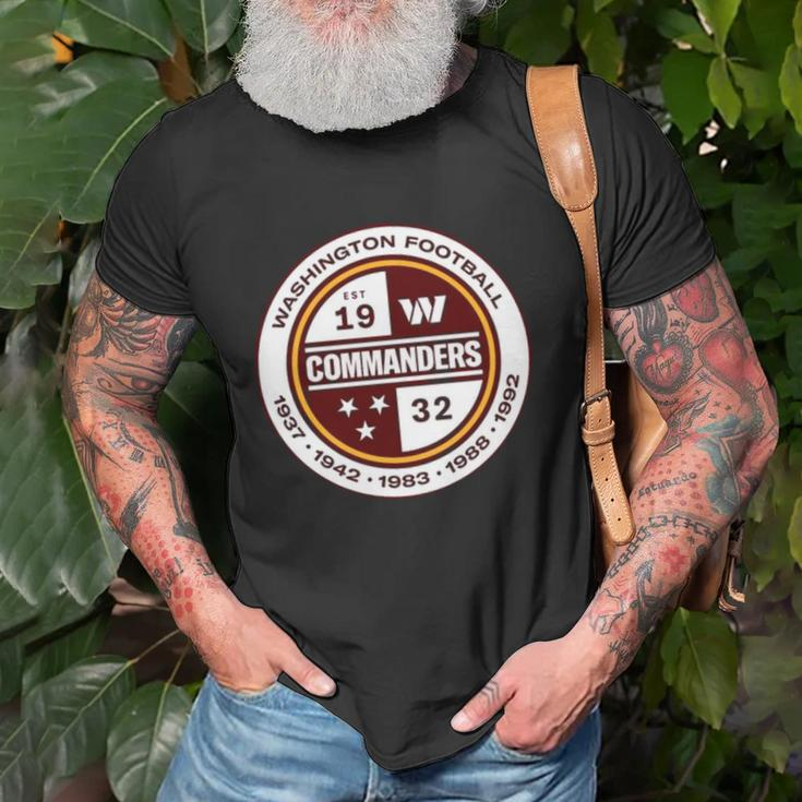 Washington Commanders Football Lovers Gifts Unisex T-Shirt Gifts for Old Men